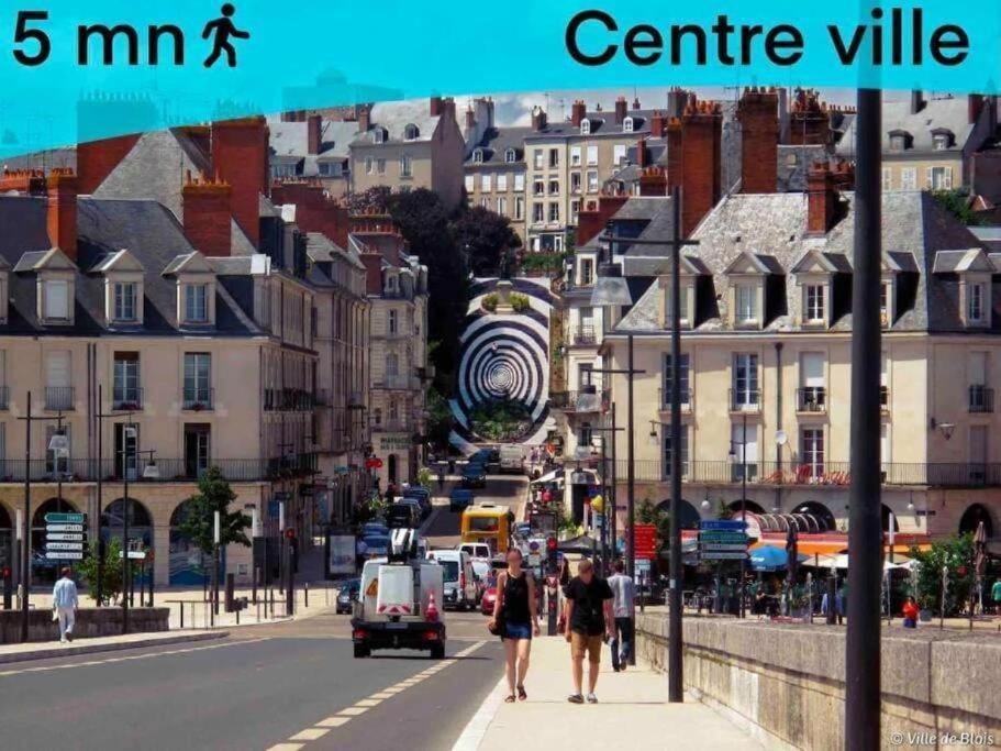 Le Repaire De Blois Hypercentre A 5 Min Chateau Εξωτερικό φωτογραφία